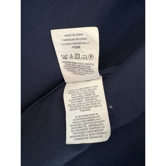 Albiate 1830 x J. Crew Ludlow Shirt - Large Navy Denim, Quiet Luxury Minimalist - Picture 7 of 9